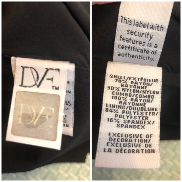 Blue DVF sequin wrap dress - Picture 7 of 8